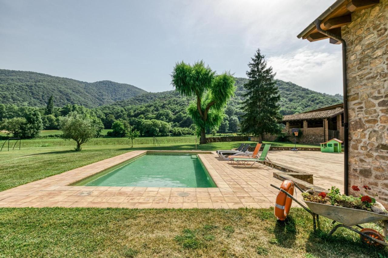 Casa Rural Mas Plantalech La Vall de Bianya Εξωτερικό φωτογραφία