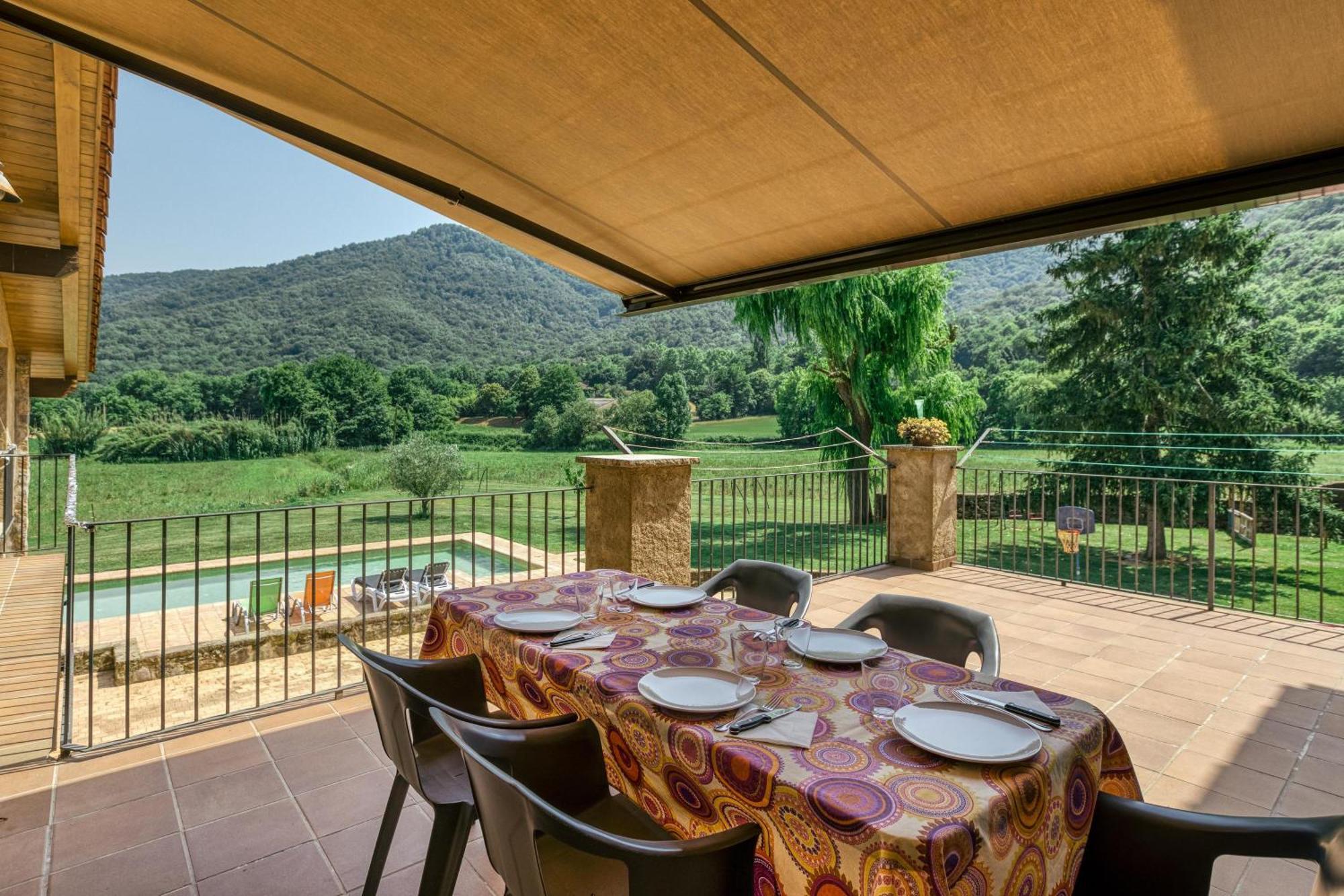 Casa Rural Mas Plantalech La Vall de Bianya Εξωτερικό φωτογραφία